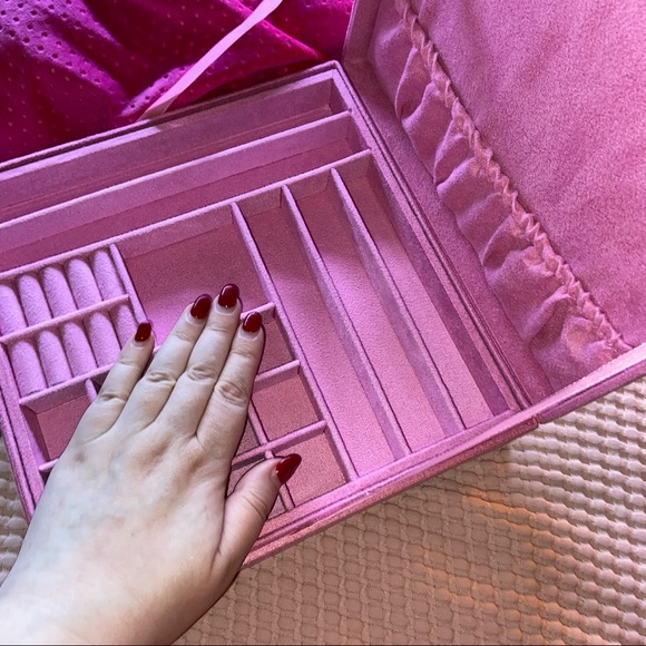 Pink jewellery box - Picture 5 of 11